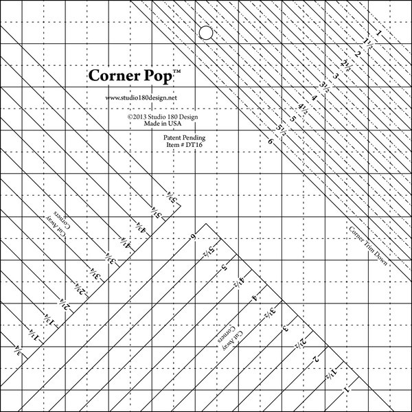 Corner Pop - Deb Tucker's Studio 180 Design