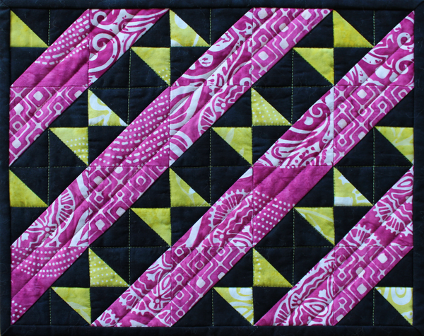 Triangle Pizazz Technique Sheet - Deb Tucker's Studio 180 Design