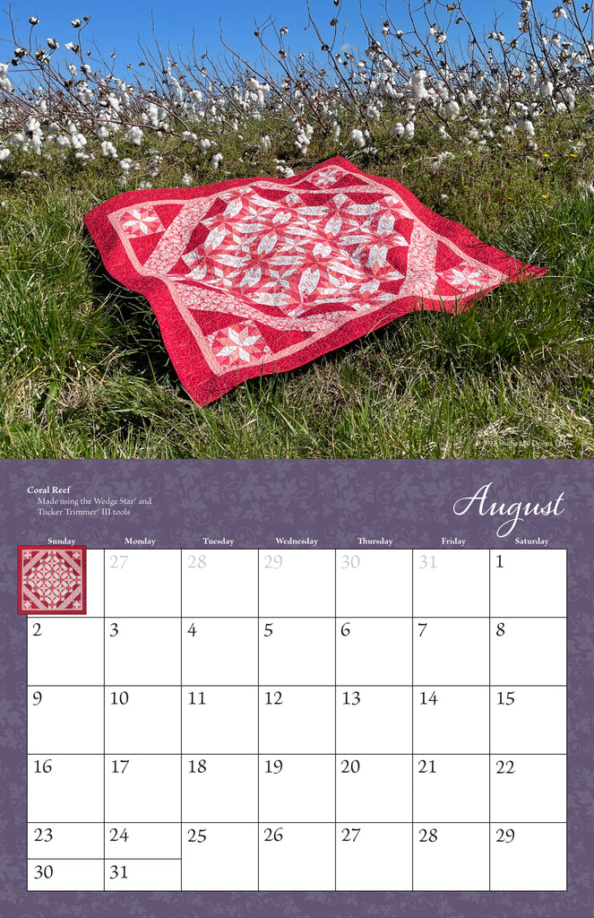 2026 A Year of Quilts Calendar - PREORDER