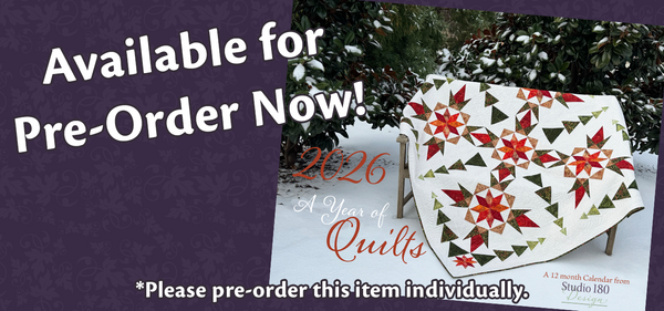 2026 A Year of Quilts Calendar - PREORDER