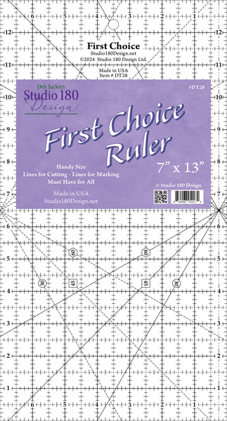 First Choice Ruler 7x13 - Deb Tucker's Studio 180 Design