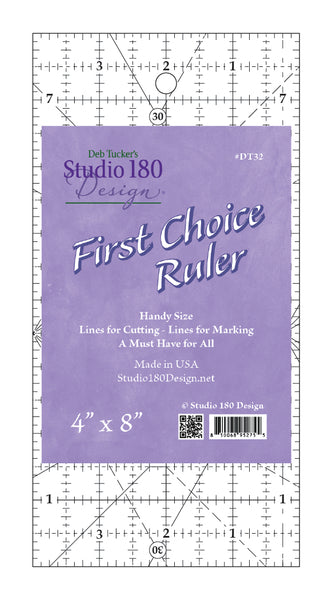 First Choice Ruler 4x8