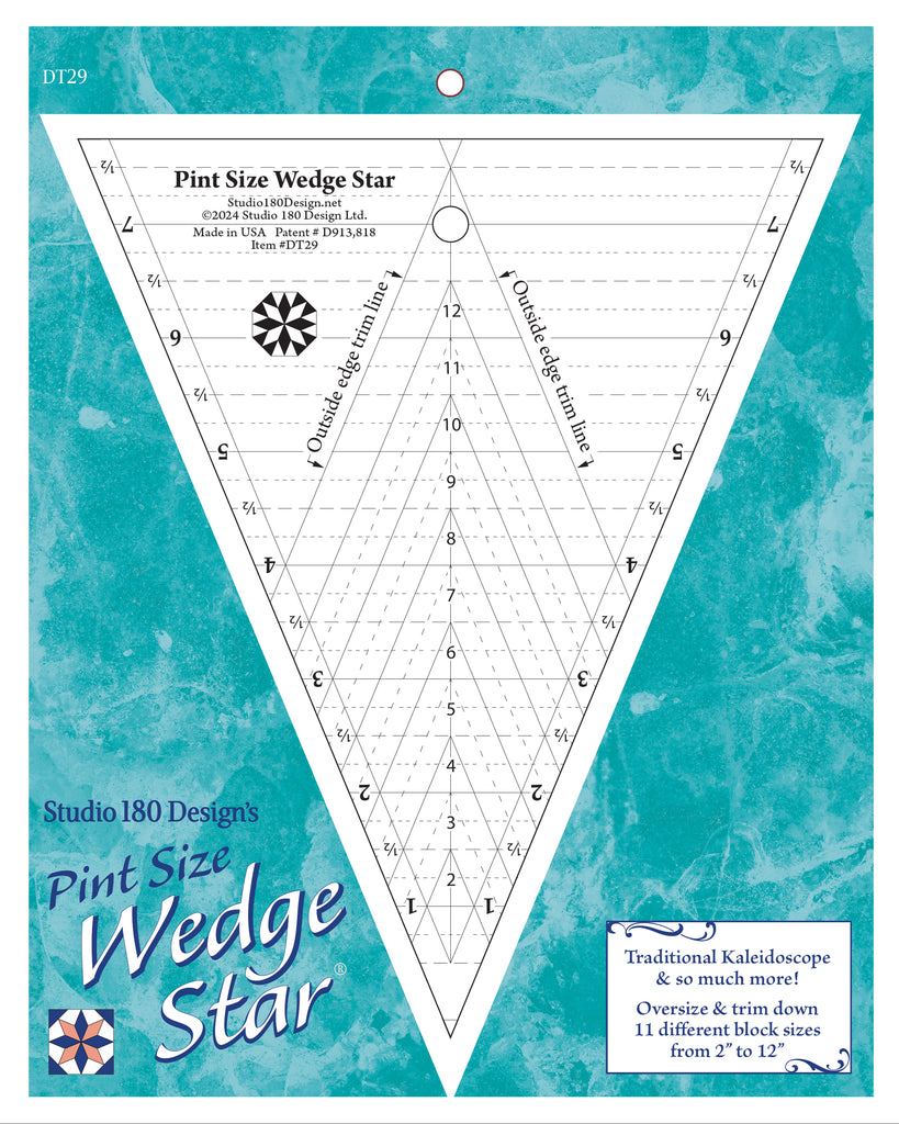Pint Star Pint Size Wedge Star - Deb Tucker's Studio 180 Design