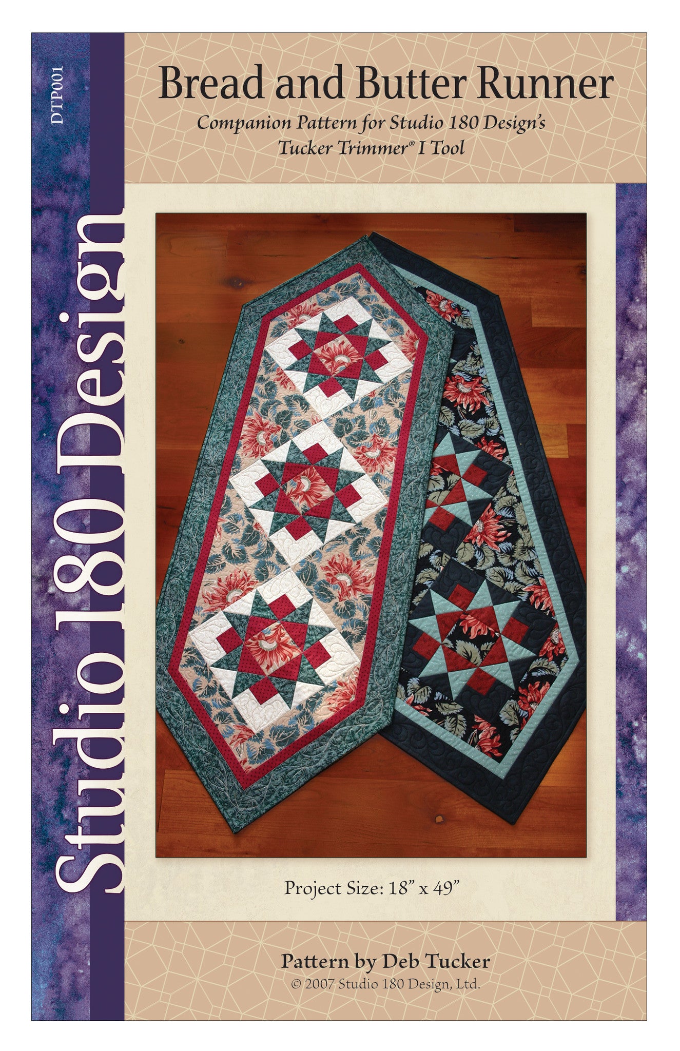 Bread and Butter Runner - Deb Tucker's Studio 180 Design