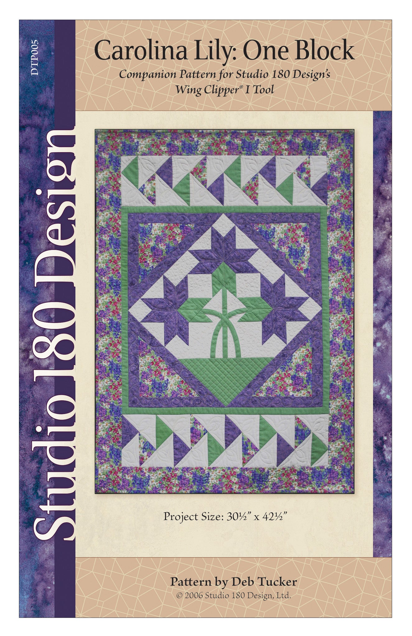 ★希少★極美キルテッドメイプル★美ココボロ★Jim Baxter★カスタムキュー Carolina Lily: One Block - Deb Tucker's Studio 180 Design