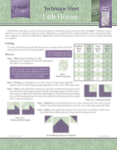 Little Houses Technique Sheet