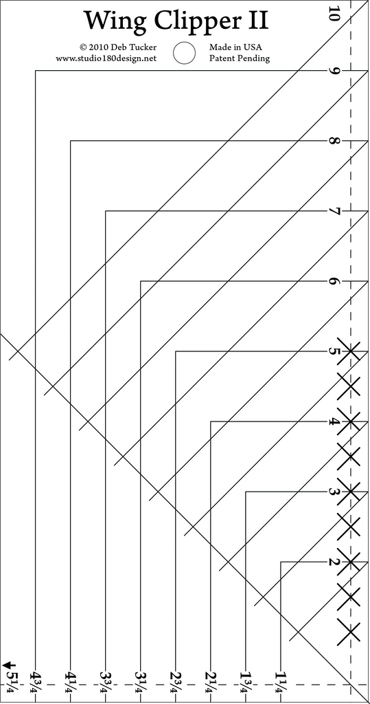 Wing Clipper II - Deb Tucker's Studio 180 Design